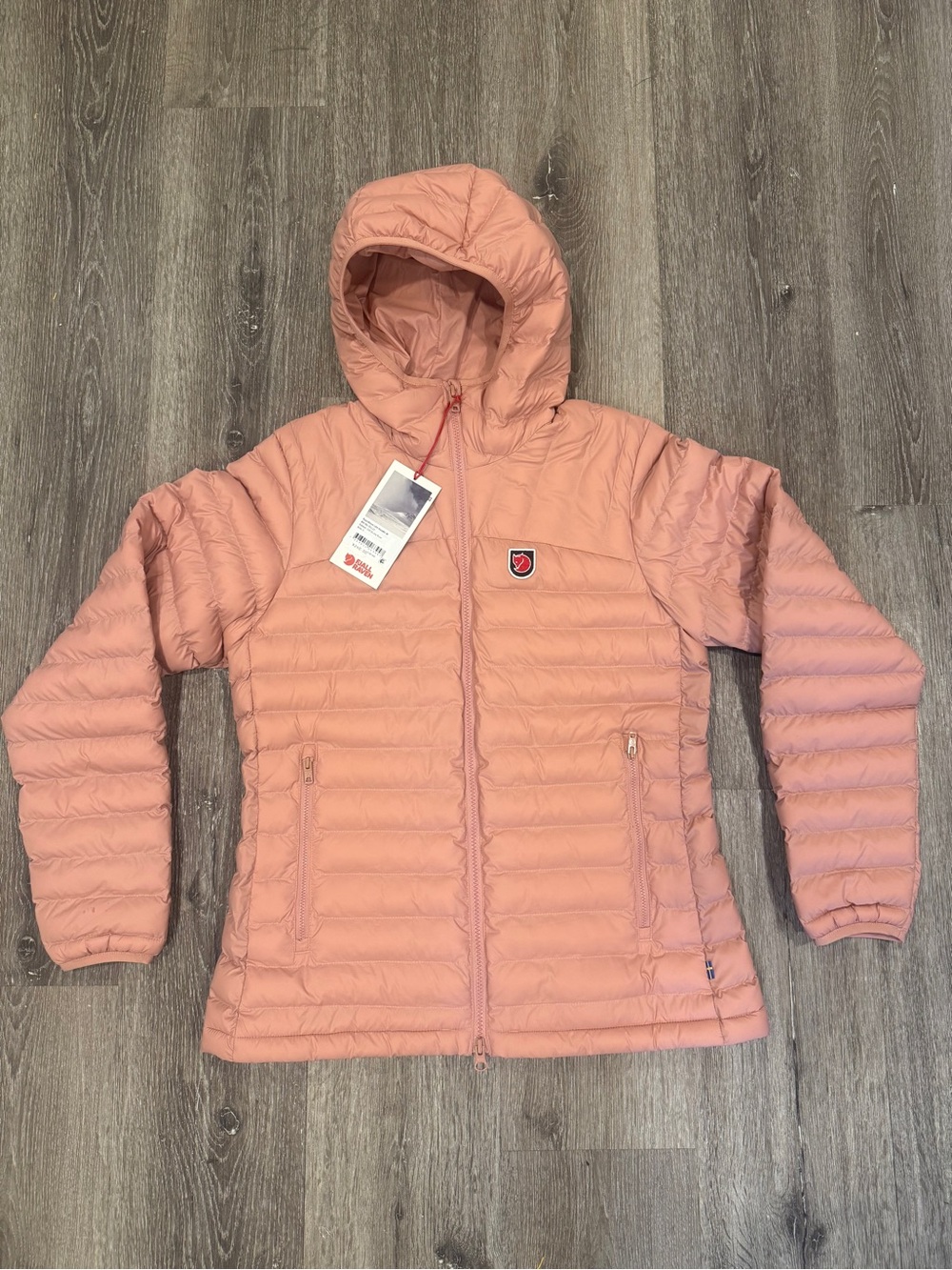 Fjall Raven Expedition LÄTT Hoodie Jacket Dusty Rose Sm NEW